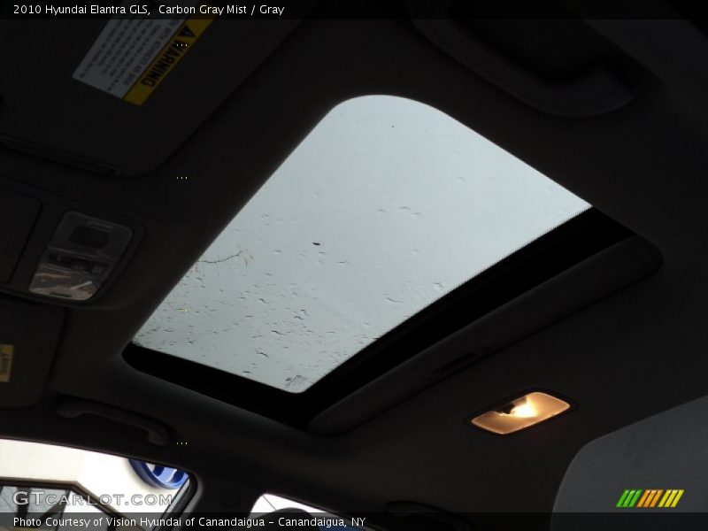 Carbon Gray Mist / Gray 2010 Hyundai Elantra GLS