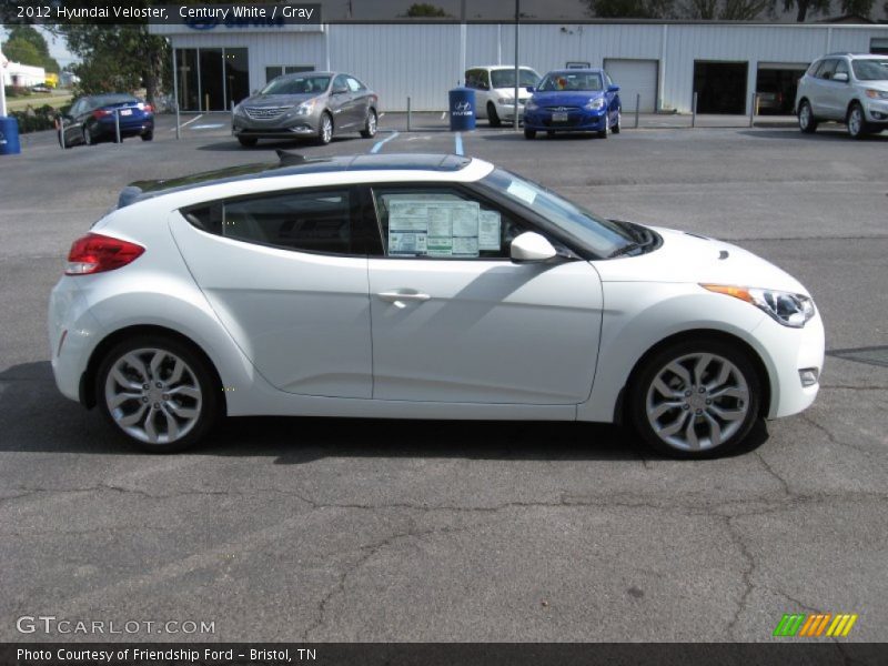  2012 Veloster  Century White