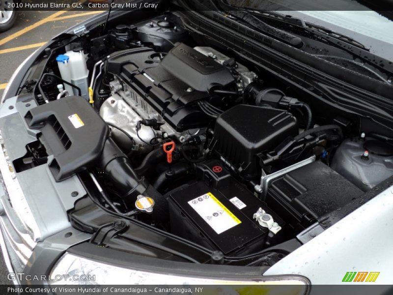 Carbon Gray Mist / Gray 2010 Hyundai Elantra GLS