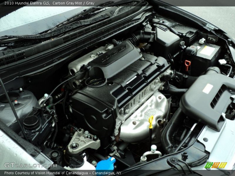 Carbon Gray Mist / Gray 2010 Hyundai Elantra GLS