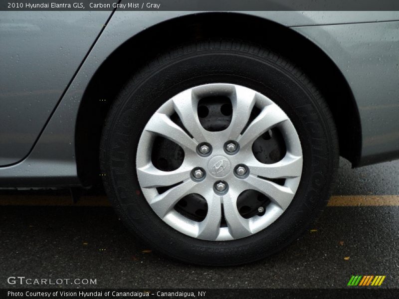 Carbon Gray Mist / Gray 2010 Hyundai Elantra GLS