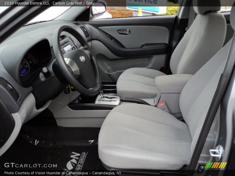 Carbon Gray Mist / Gray 2010 Hyundai Elantra GLS