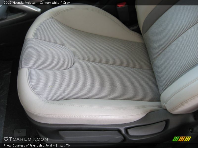  2012 Veloster  Gray Interior