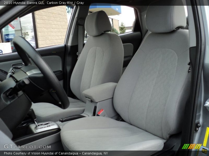 Carbon Gray Mist / Gray 2010 Hyundai Elantra GLS