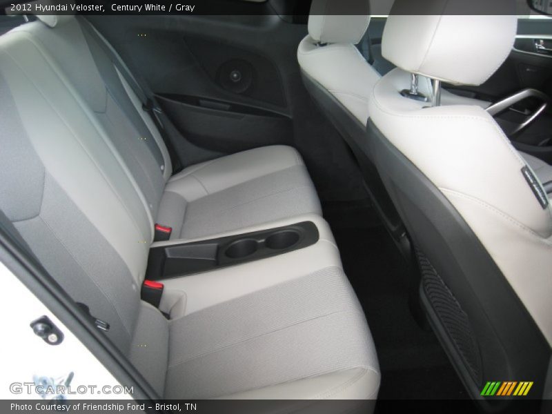  2012 Veloster  Gray Interior