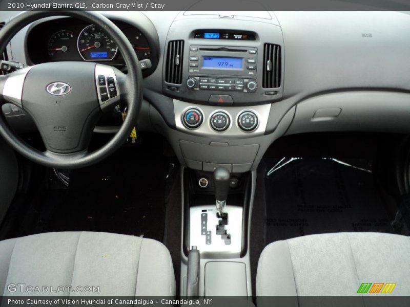 Carbon Gray Mist / Gray 2010 Hyundai Elantra GLS
