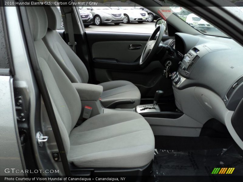 Carbon Gray Mist / Gray 2010 Hyundai Elantra GLS
