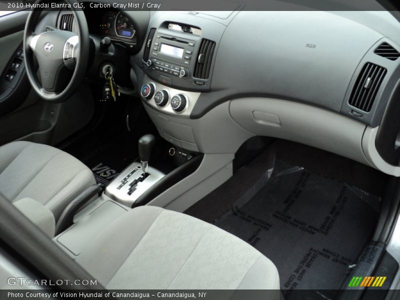 Carbon Gray Mist / Gray 2010 Hyundai Elantra GLS