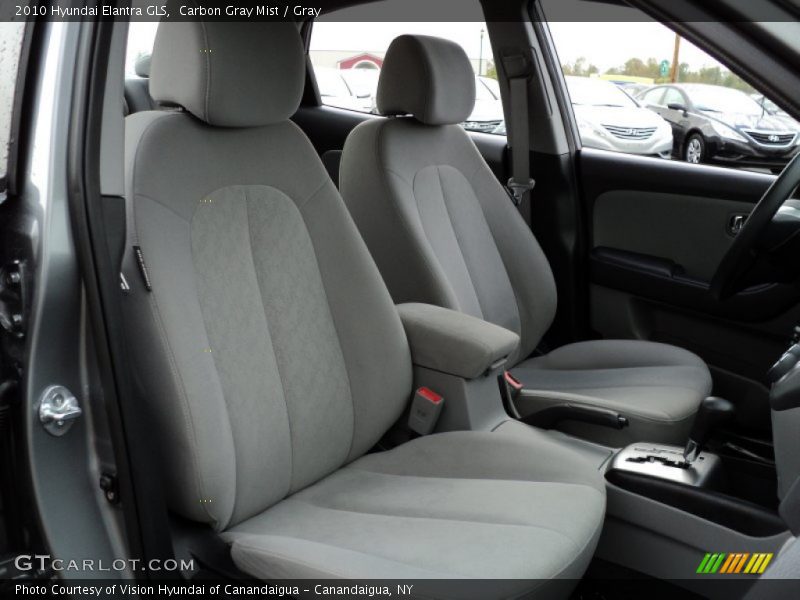 Carbon Gray Mist / Gray 2010 Hyundai Elantra GLS