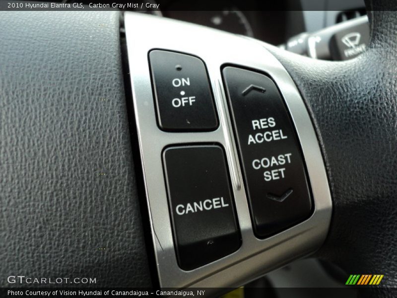 Carbon Gray Mist / Gray 2010 Hyundai Elantra GLS