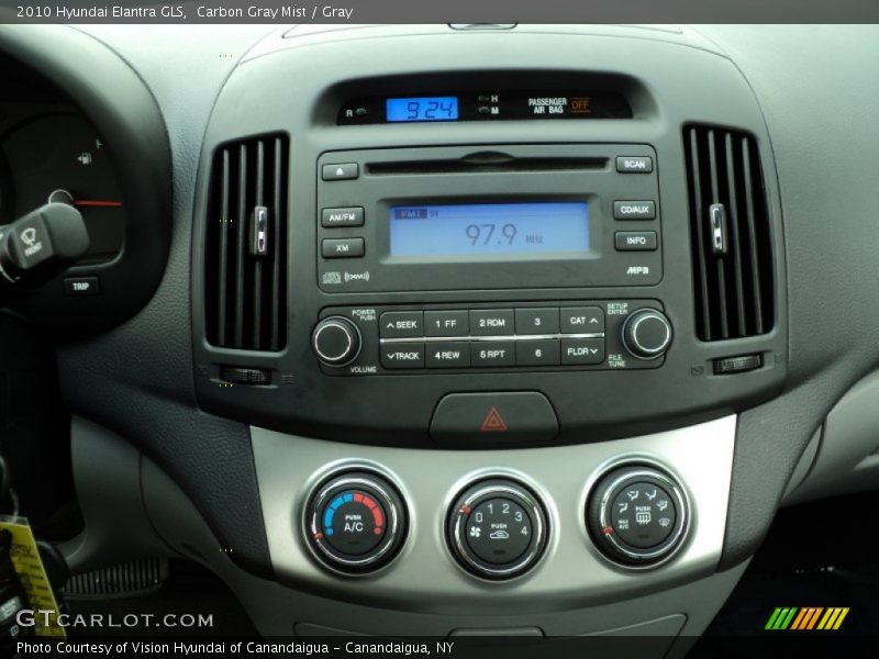 Carbon Gray Mist / Gray 2010 Hyundai Elantra GLS