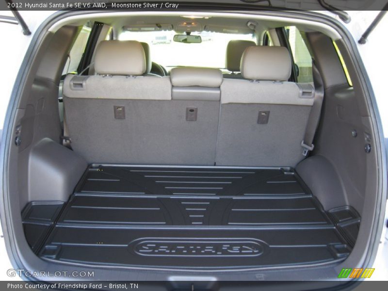  2012 Santa Fe SE V6 AWD Trunk