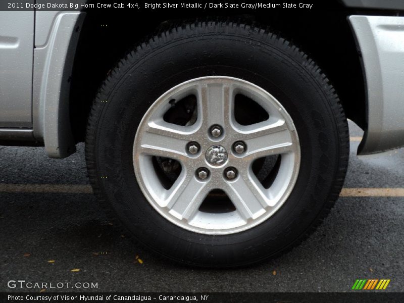  2011 Dakota Big Horn Crew Cab 4x4 Wheel