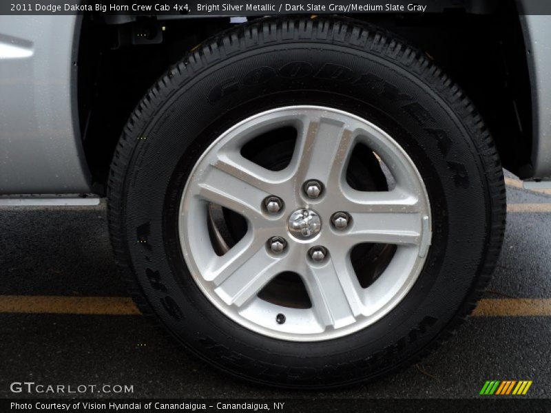  2011 Dakota Big Horn Crew Cab 4x4 Wheel