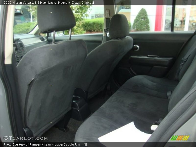 Magnetic Gray / Charcoal 2009 Nissan Versa 1.8 S Hatchback