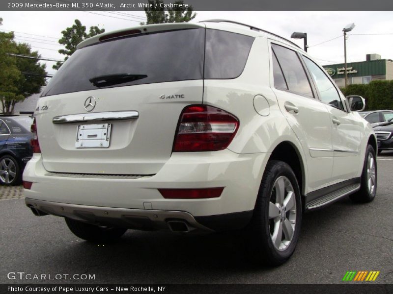 Arctic White / Cashmere 2009 Mercedes-Benz ML 350 4Matic