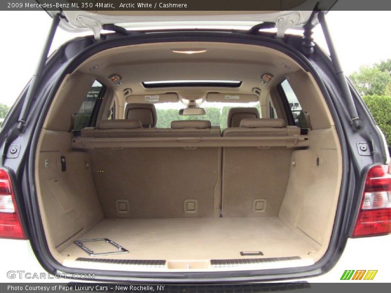 Arctic White / Cashmere 2009 Mercedes-Benz ML 350 4Matic
