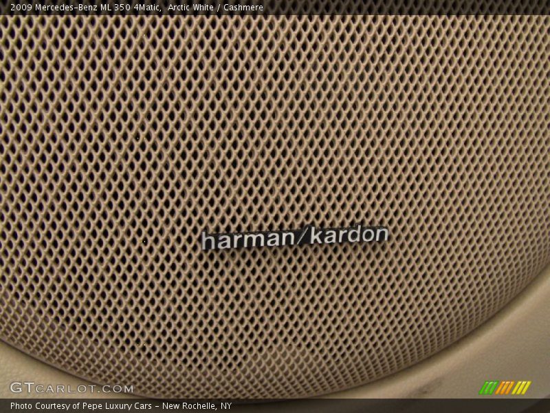 Arctic White / Cashmere 2009 Mercedes-Benz ML 350 4Matic