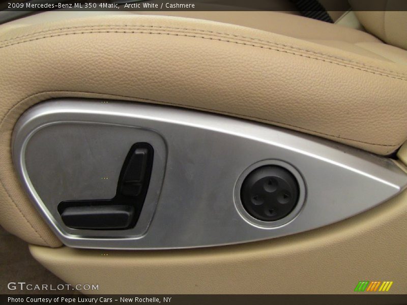 Arctic White / Cashmere 2009 Mercedes-Benz ML 350 4Matic