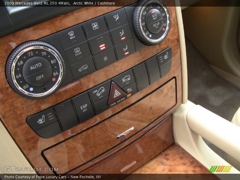 Arctic White / Cashmere 2009 Mercedes-Benz ML 350 4Matic
