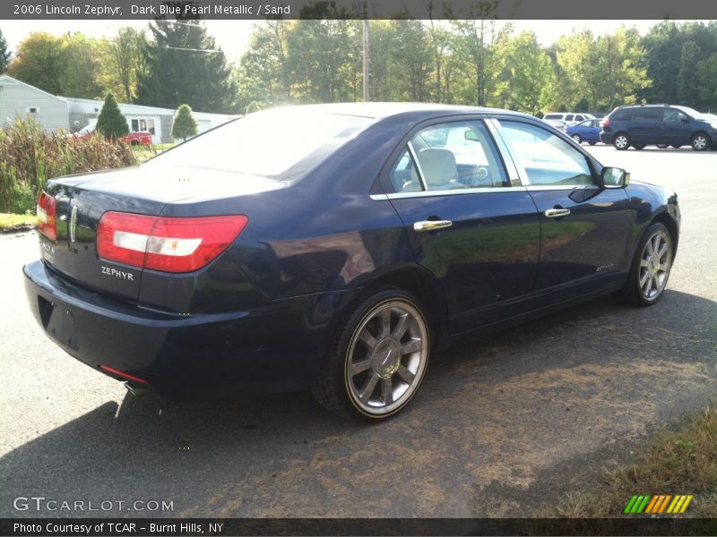 Dark Blue Pearl Metallic / Sand 2006 Lincoln Zephyr