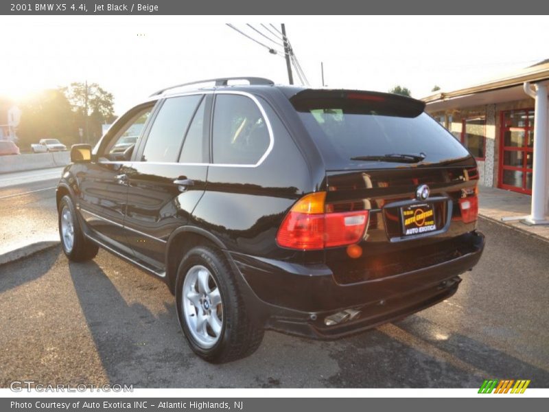 Jet Black / Beige 2001 BMW X5 4.4i