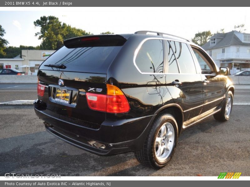 Jet Black / Beige 2001 BMW X5 4.4i