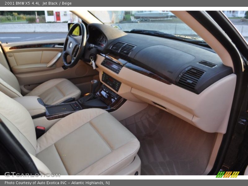 Jet Black / Beige 2001 BMW X5 4.4i