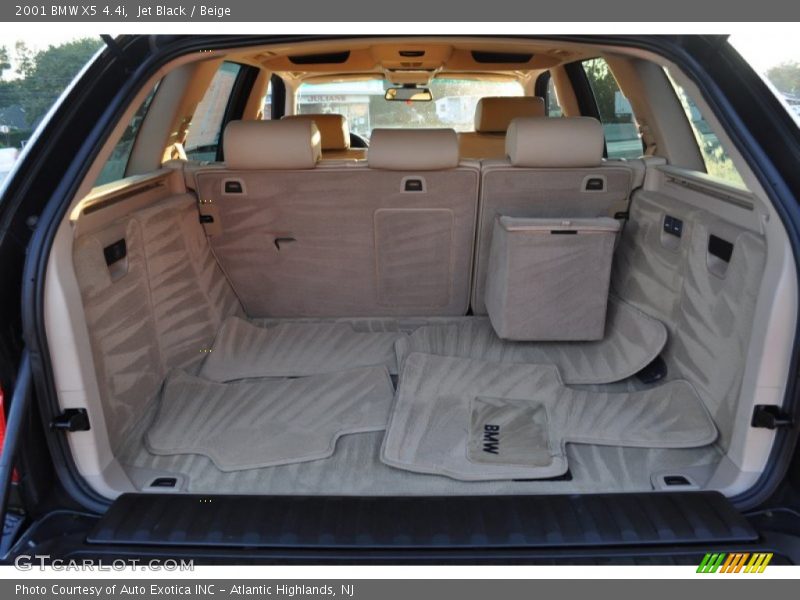 Jet Black / Beige 2001 BMW X5 4.4i