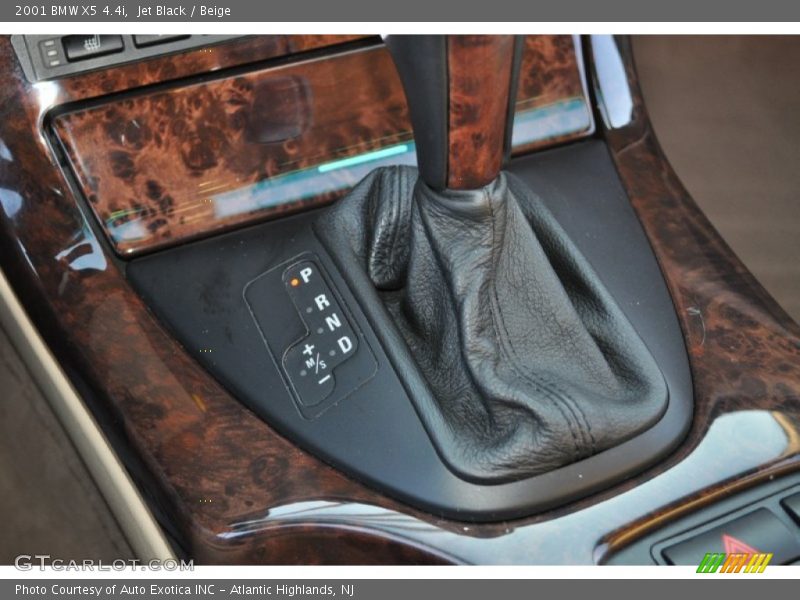 Jet Black / Beige 2001 BMW X5 4.4i