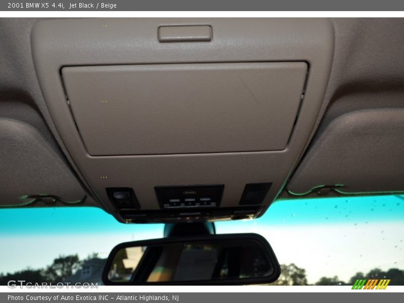 Jet Black / Beige 2001 BMW X5 4.4i