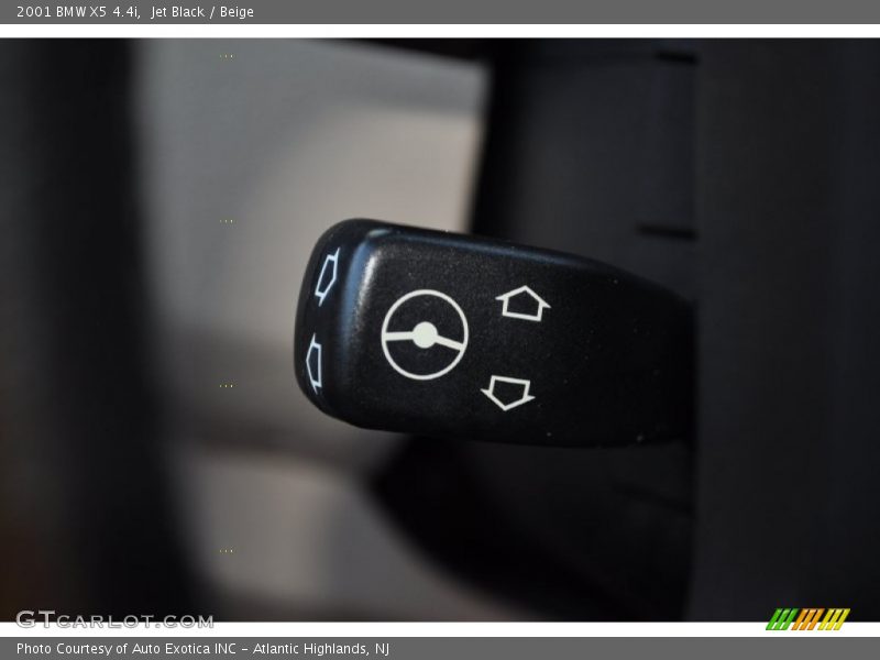 Jet Black / Beige 2001 BMW X5 4.4i