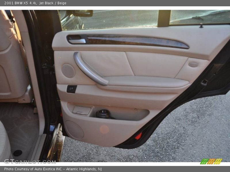 Jet Black / Beige 2001 BMW X5 4.4i