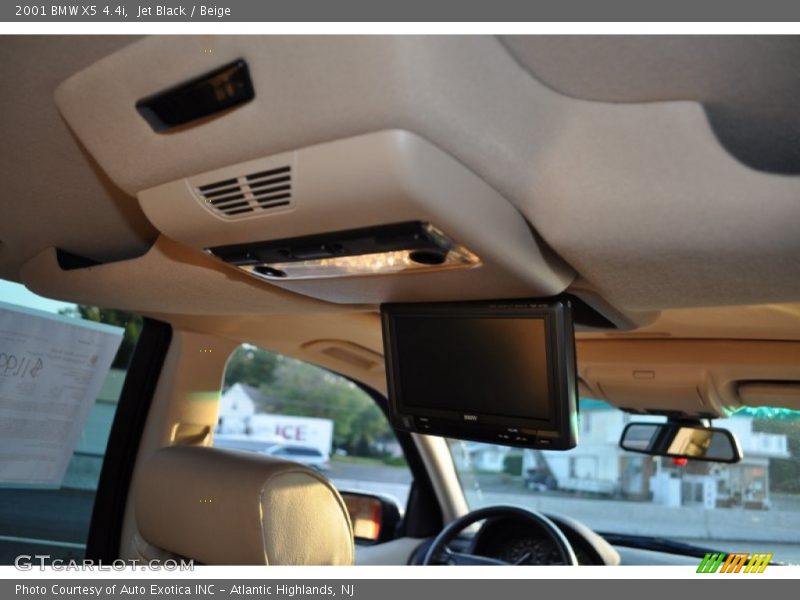Jet Black / Beige 2001 BMW X5 4.4i