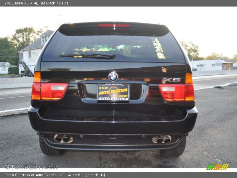 Jet Black / Beige 2001 BMW X5 4.4i