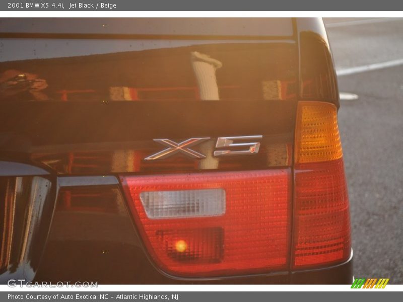 Jet Black / Beige 2001 BMW X5 4.4i