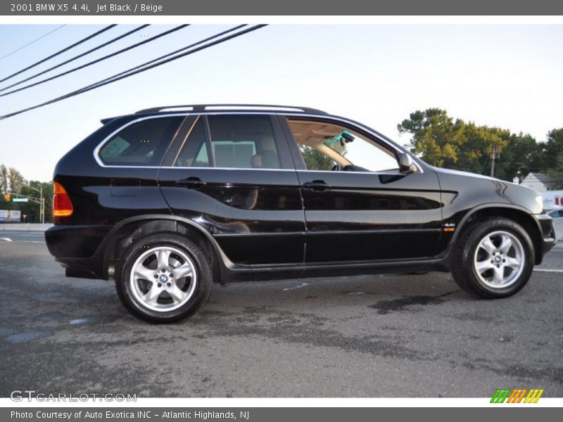 Jet Black / Beige 2001 BMW X5 4.4i