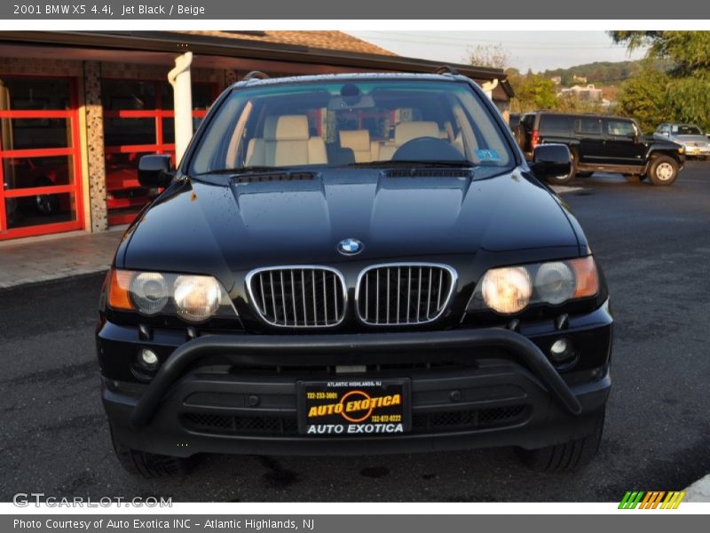 Jet Black / Beige 2001 BMW X5 4.4i