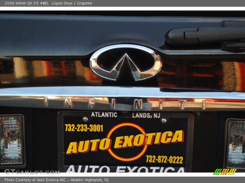 Liquid Onyx / Graphite 2006 Infiniti QX 56 4WD