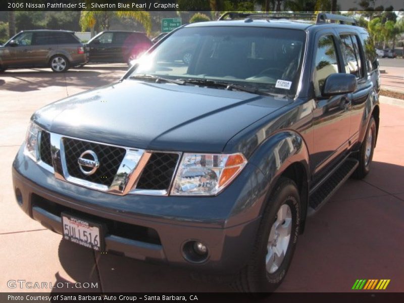 Silverton Blue Pearl / Graphite 2006 Nissan Pathfinder SE