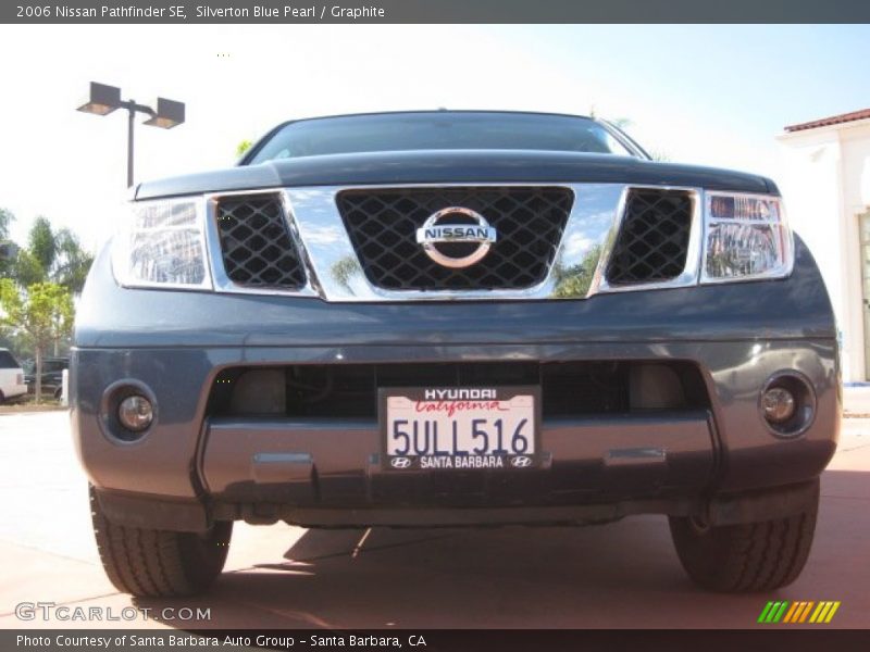 Silverton Blue Pearl / Graphite 2006 Nissan Pathfinder SE