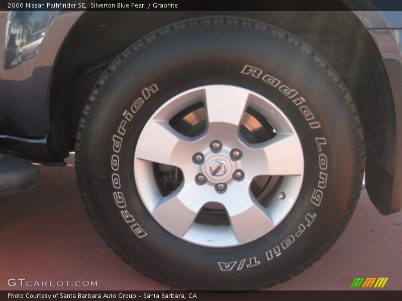 Silverton Blue Pearl / Graphite 2006 Nissan Pathfinder SE