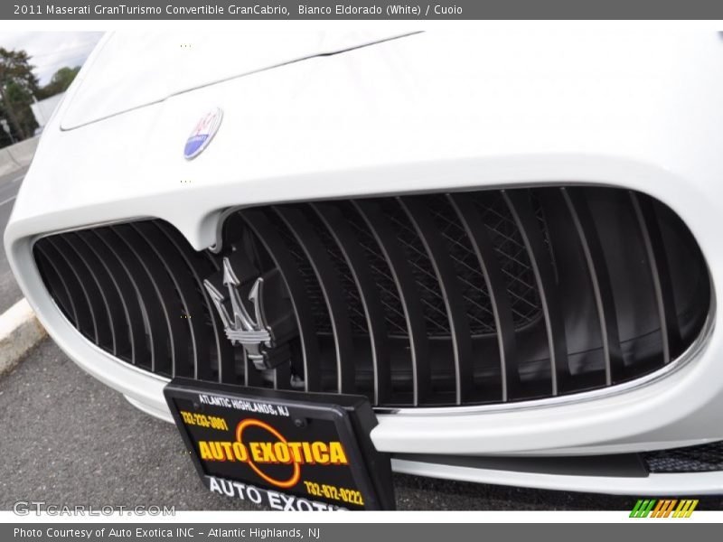 Bianco Eldorado (White) / Cuoio 2011 Maserati GranTurismo Convertible GranCabrio