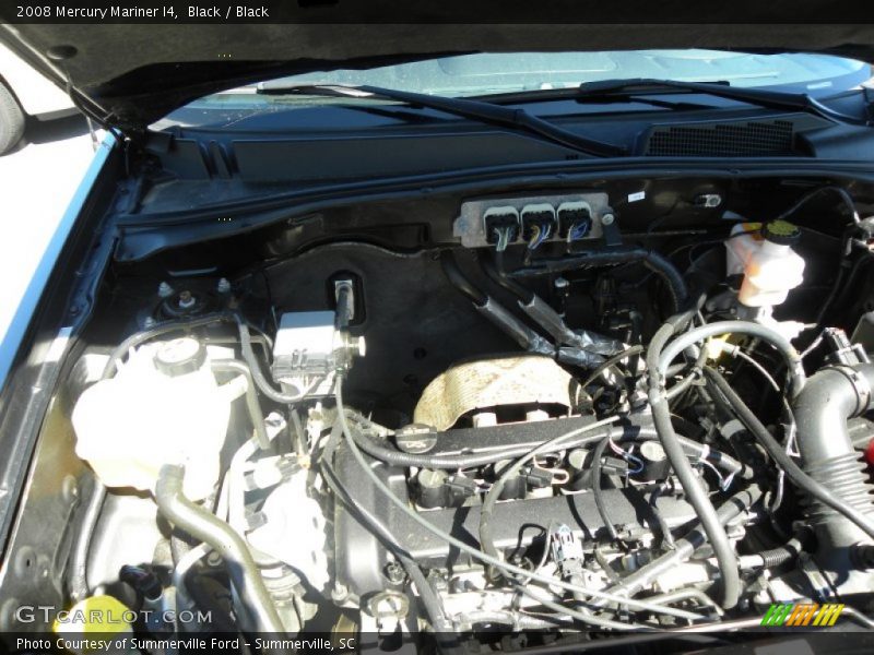 Black / Black 2008 Mercury Mariner I4