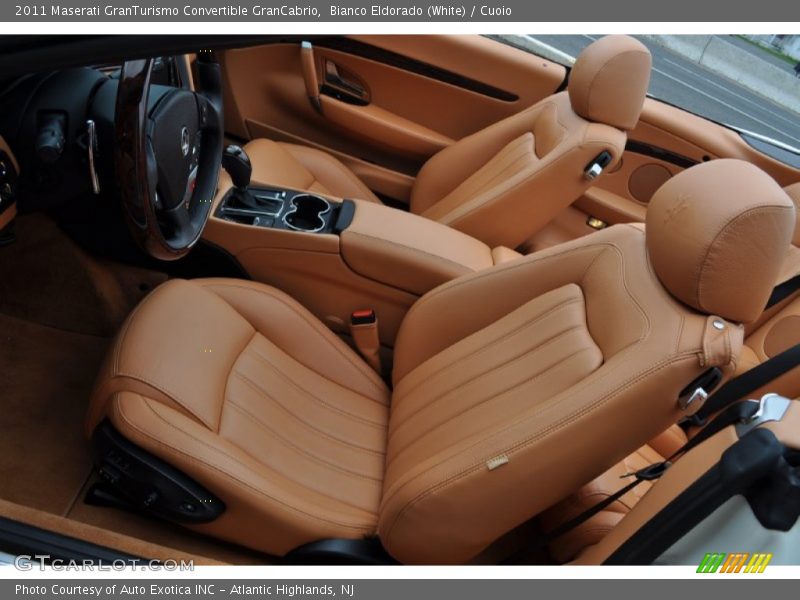  2011 GranTurismo Convertible GranCabrio Cuoio Interior
