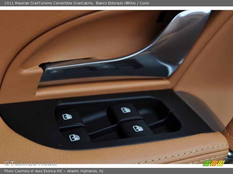 Bianco Eldorado (White) / Cuoio 2011 Maserati GranTurismo Convertible GranCabrio