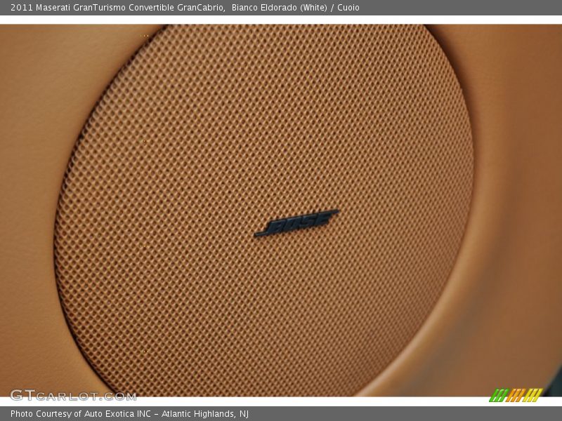 Bianco Eldorado (White) / Cuoio 2011 Maserati GranTurismo Convertible GranCabrio