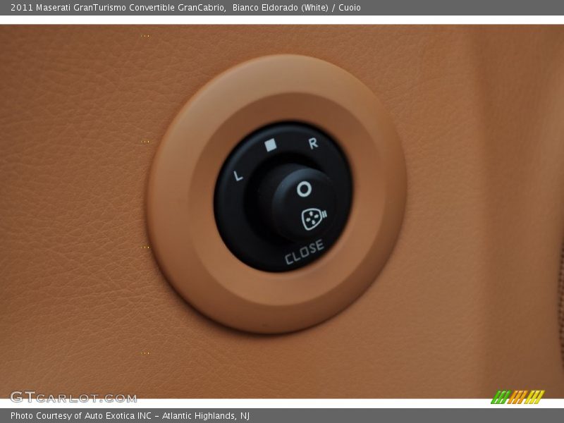 Bianco Eldorado (White) / Cuoio 2011 Maserati GranTurismo Convertible GranCabrio