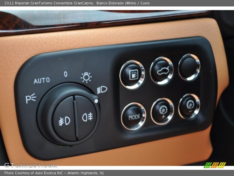 Controls of 2011 GranTurismo Convertible GranCabrio