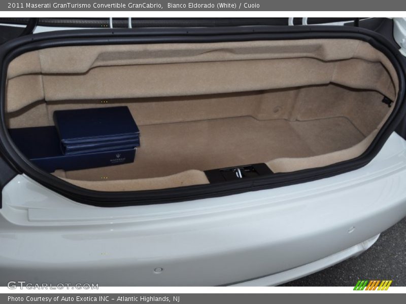 Bianco Eldorado (White) / Cuoio 2011 Maserati GranTurismo Convertible GranCabrio